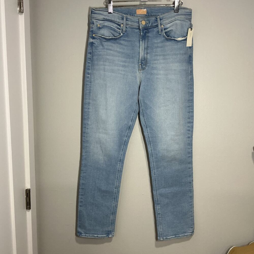 NWT MOTHER THE MID RISE DAZZLER ANKLE JEAN 32